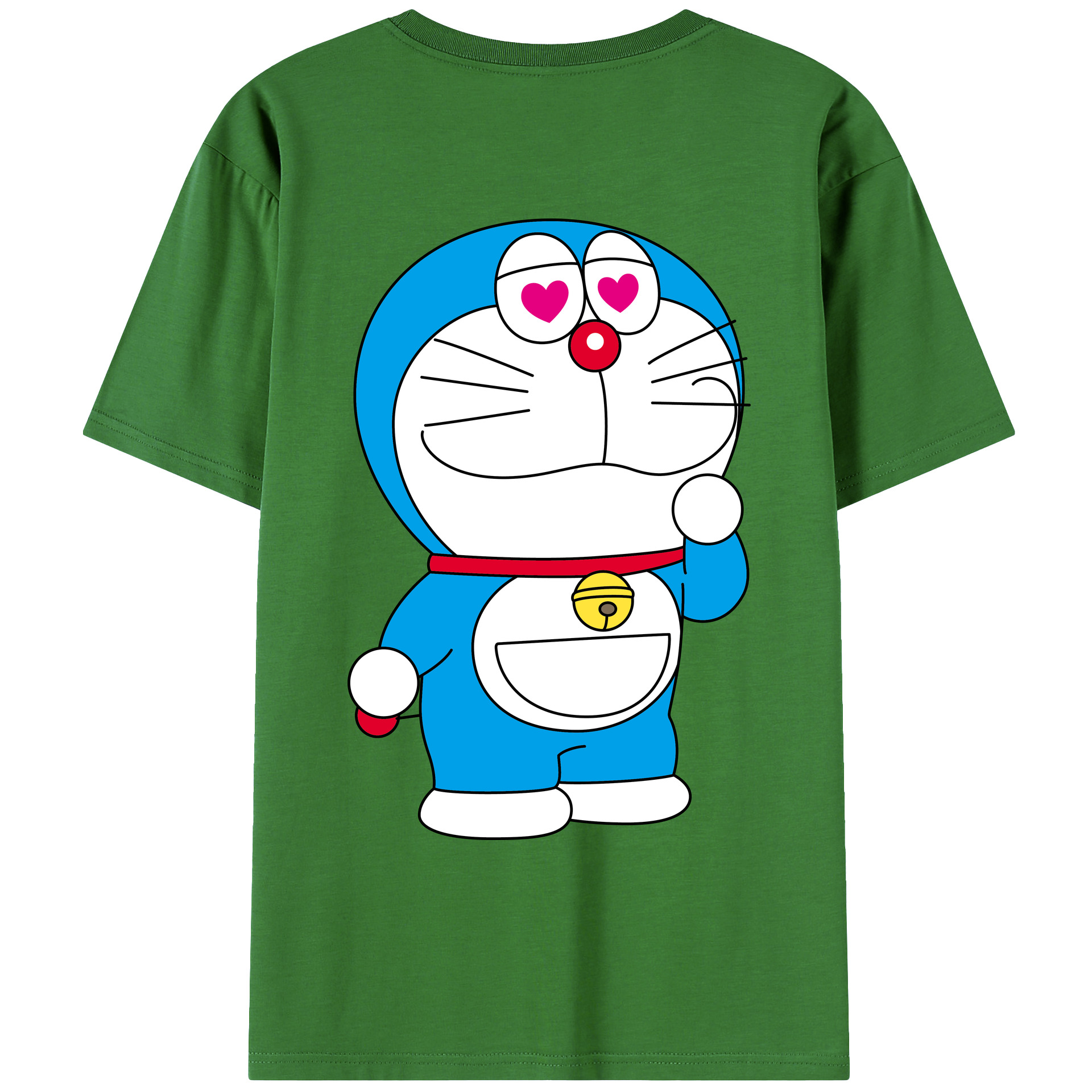 （画像用） ドラえもん Doraemon レディース半袖Tシャツ(バックプリント)